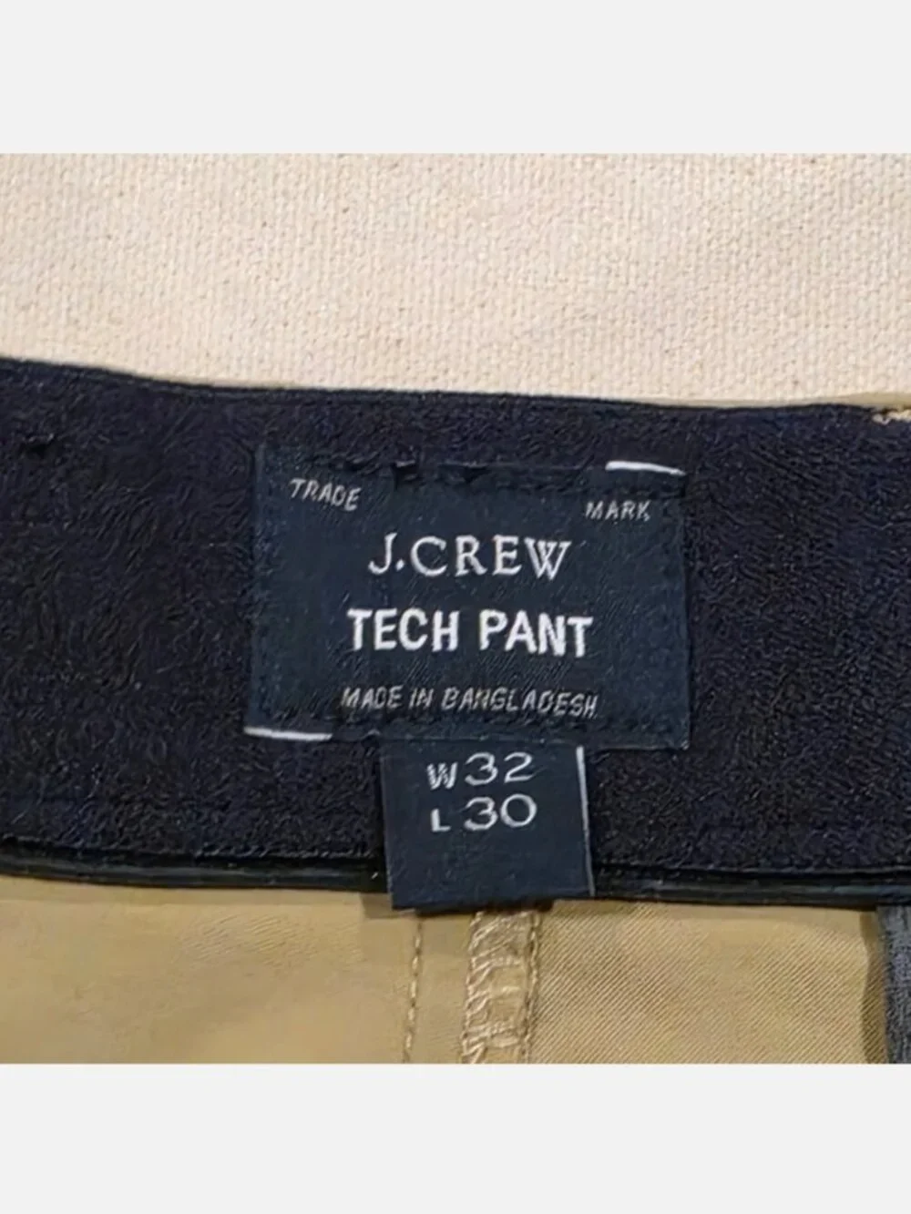 J. Crew 770 Straight Fit Tech Pant 32x28